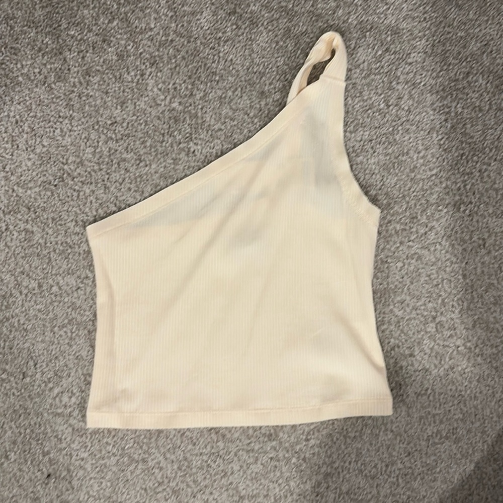 Urban outfitters one shoulder crop top